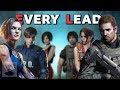 Every Lead Character in Resident Evil Ever | The Leaderboard