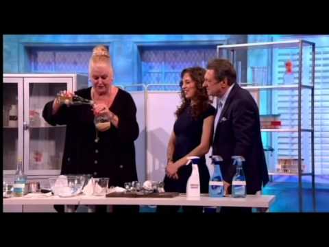 Dr Emily Grossman & Kim Woodburn discuss cleaning products on The Alan Titchmarsh Show Dr Emily Grossman & Kim Woodburn discuss cleaning products on The Alan Titchmarsh Show