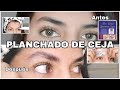 Como hacer un planchado de cejas paso a paso J Denis 🏠✨| . #planchadodecejas #laminado #cejas