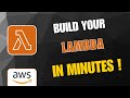 Create Your AWS Lambda Function in Minutes | Full Beginner Demo (Step-by-Step)