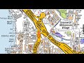 blackwall tunnel 2. e to se. tfl pco liscence topography