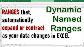 Create Dynamic Named Ranges That Auto-Expand or Shrink with Your Data in Excel