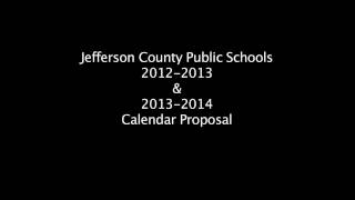 Calendar Proposal