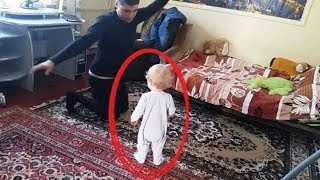 Bu Baba, Odanın İçinde Gizli Kamera Olduğundan Haberi Yoktu, Yaptığına İnanamayacksınız