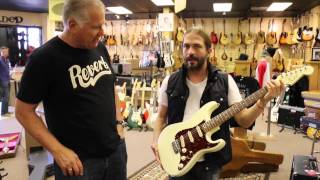 Sergio Vallin from Mana stops by Norman's Rare Guitars today