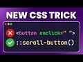 CSS ONLY Carousel in 6 Minutes! | Master ::scroll-button()