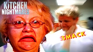 she SLAPPED gordon ??? :O | Kitchen Nightmares | Gordon Ramsay