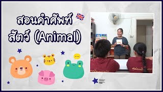 สอนคำศัพท์ภาษาอังกฤษเรื่องสัตว์ต่างๆ โดยครูแซนด้า