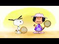 peanuts tennis