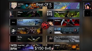 Bo4 $150 Tournament 6v6 (Feat- Stemshot Team And wKenjii Team)