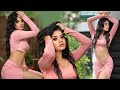 Thili Fernando In Hot Pink Sri Lankan Model Fashion Photoshoot