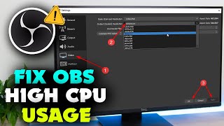 Fix OBS High CPU Usage