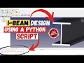 FreeCAD | Editable I-Beam Profile using a Python Script