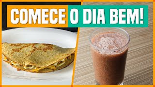 FAÇA ESSA MUDANÇA NO CAFÉ DA MANHÃ e EMAGREÇA! Panqueca de A veia Sem Farinha e Suco Detox!