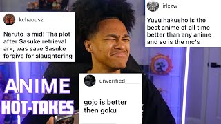 I READ YALL ANIME HOT-TAKES