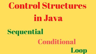 Control Structures in Java?Basic Control Structures #controlstructure @simanstudies