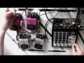 no input noise with behringer mixer and pedals