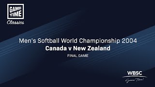 Canada v New Zealand - 2004 Men's Softball World Championship