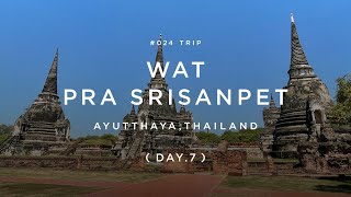 ( chilltrip # 024 )　ワット・プラシーサンペット／Wat Pra Srisanpet／アユタヤ遺跡／サイクリング／Ayutthaya／タイ旅行 Day. 7