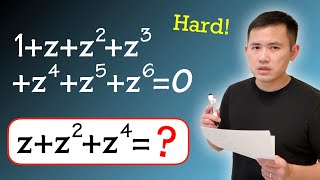 If 1+z+z^2+z^3+z^4+z^5+z^6=0, then z+z^2+z^4=?
