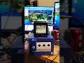 i played gamecube on a tiny lcd casio tv