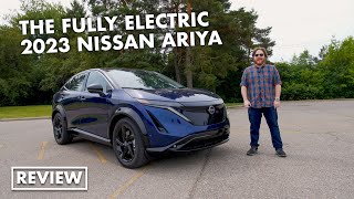 2023 Nissan Ariya Empower+ FWD video review | Autoblog Garage