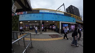 【東京】西武新宿線高田馬場〜下落合を歩くwalking along the Seibu Shinjuku Line from Takadanobaba to Shimo-Ochiai, Tokyo