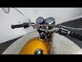 honda cb175 1974 28k walk around running video