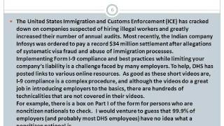 Form I-9 and E-Verify, getting and staying compliant