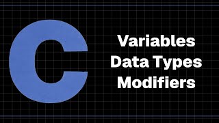 [SLOP100] C Programming - Variables