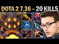 Clinkz Gameplay Miracle with 20 Kills and MKB - Dota 2 7.36