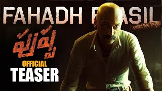 PUSHPA Movie Fahadh Faasil Official Teaser || Allu Arjun || Rashmika || Sukumar || NS