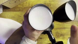 Quick Unboxing LUTEC 32W 2500 Lumen LED Security Lights (5000K Daylight, IP54 Waterproof)