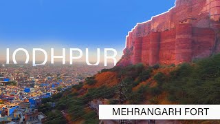 Unveiling the Majestic #mehrangarhfort - A Virtual Tour of Jodhpur's Iconic Historical Landmark