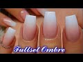 Acrylic Nails | How to do fullset Ombre nail