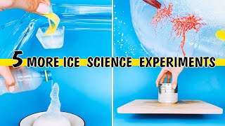 Ice Science Experiments for kids to do at home