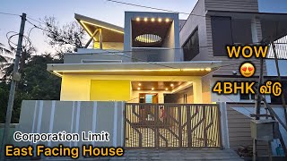 🔥🔥Architect Design 4BHK House for Sale ☎️9600632023 East Facing Duplex House | Epi-1181