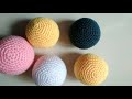 how to crochet perfect balls amigurumi balls