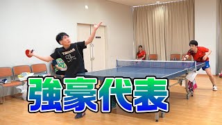 マグマのように卓球に熱い男と真剣勝負