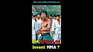 Did BRUCE LEE invent MMA ? The start of Mixed Martial Arts