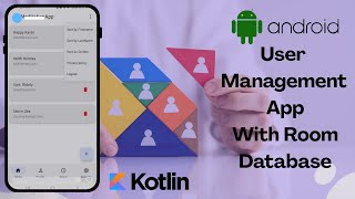 Android User Management App with Room Database