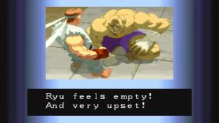 Street Fighter Alpha (Arcade) All Endings