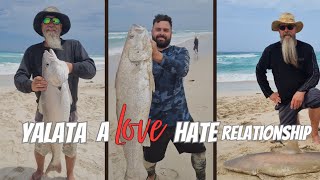 YALATA it's a LOVE/HATE relationship - MULLOWAY on the FAR WEST COAST - South Australia fishing