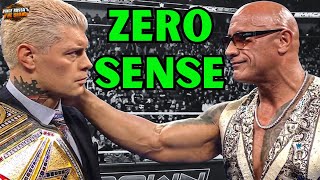 The Rock's Promo to Cody Rhodes Made Zero Sense