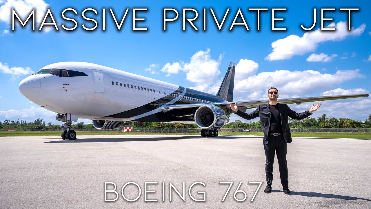 Inside One of The Largest PRIVATE JETS in The World