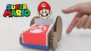 DIY Funny Wind-Up Toy from Cardboard Crafts Ideas with Super Mario Kart🤣
