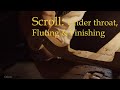 MAKING A VIOLIN | Scroll FINISHING | Step 14 | Amati Model