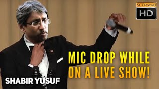 😆👍 MIC DROP by Brother Shabir Yusuf on the Live show | Scdawah Shorts | Speakers Corner |Hyde Park