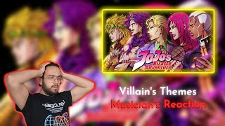 Studio Musician | Jojo's Bizarre Adventure Villains Themes Reaction and Analysis