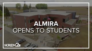 Almira students walk through halls of new building 2 years after devastating fire